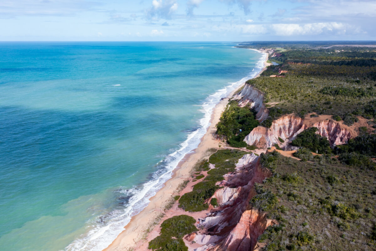 Sul da Bahia tem paisagens naturais paradisíacas 