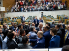 Deputados discutem de maneira acalorada na Alesp durante discussão sobre o projeto de privatização da Sabesp