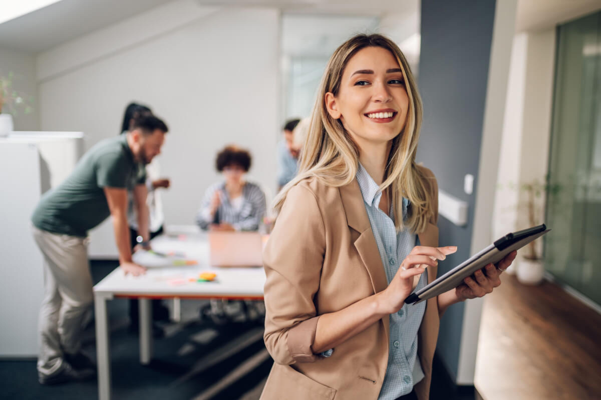 A liderança feminina no ambiente de trabalho deve ser sempre estimulada 