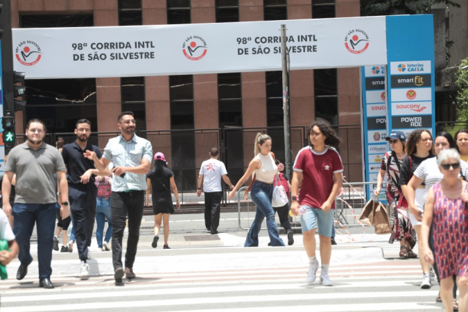 Preparativos para a 98° São Silvestre