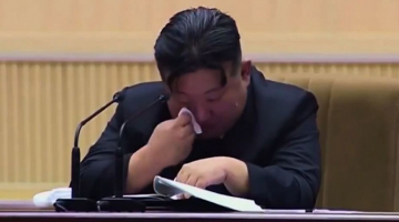 kim jong un chorando
