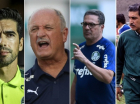 Abel Ferreira, Felipão, Luxemburgo e Oswaldo Brandão são os maiores técnicos da história do Palmeiras