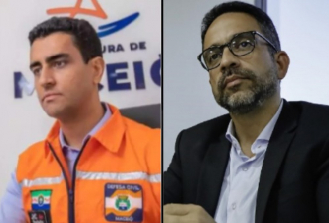 Montame com o prefeito de Maceió e o gobernador de Alagoas