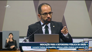 Leonardo Magalhães é aprovado na CCJ para defensor público-geral da DPU