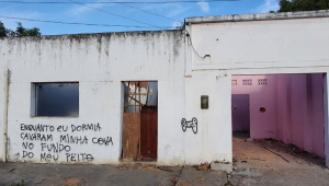 Casa abandonada no Estado de Alagoas