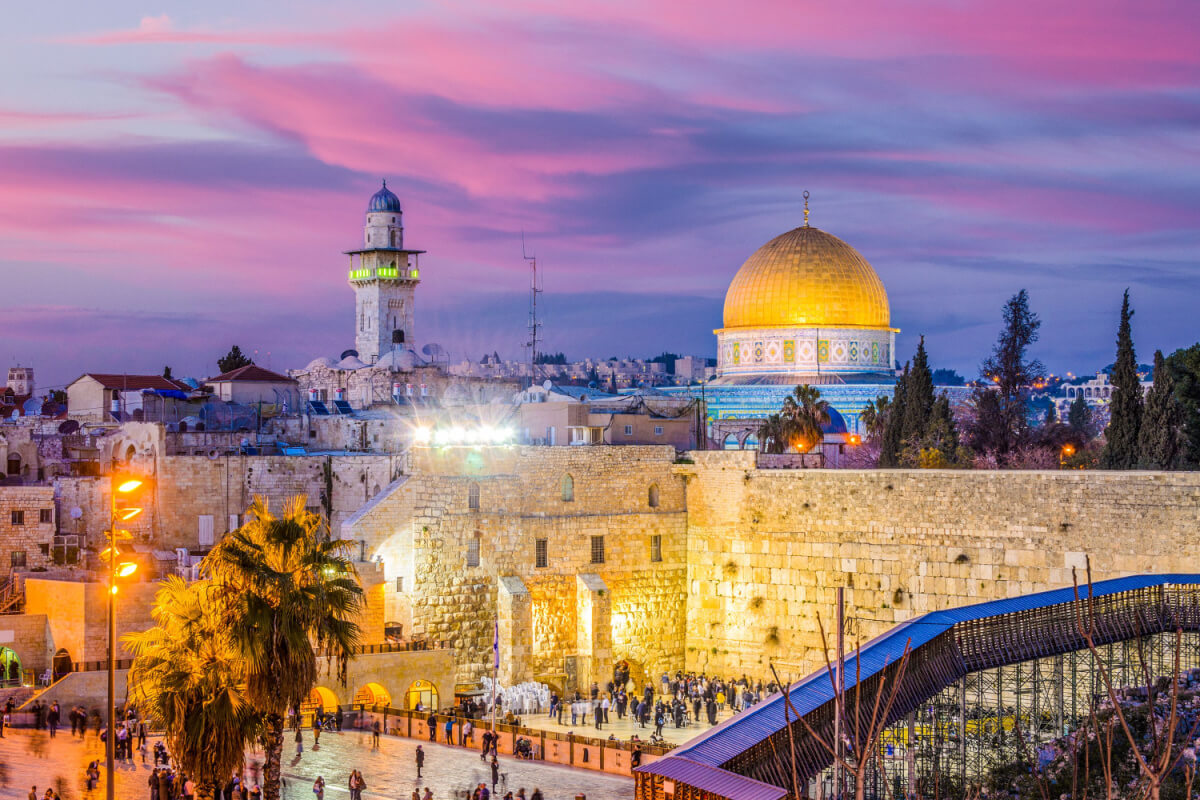 A cidade sagrada de Jerusalém tem cada canto rodeado de conhecimento e história 