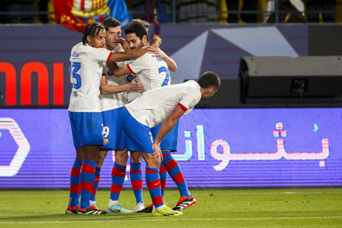 Barcelona venceu o Osasuna na semi da Supercopa da Espanha