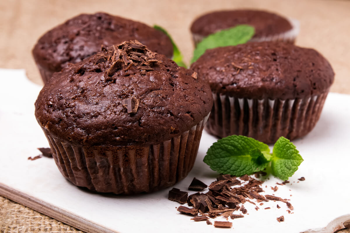 Muffin de chocolate 