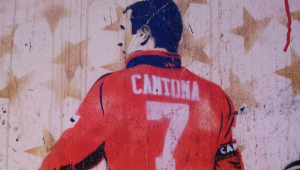 Jogador Eric Cantona