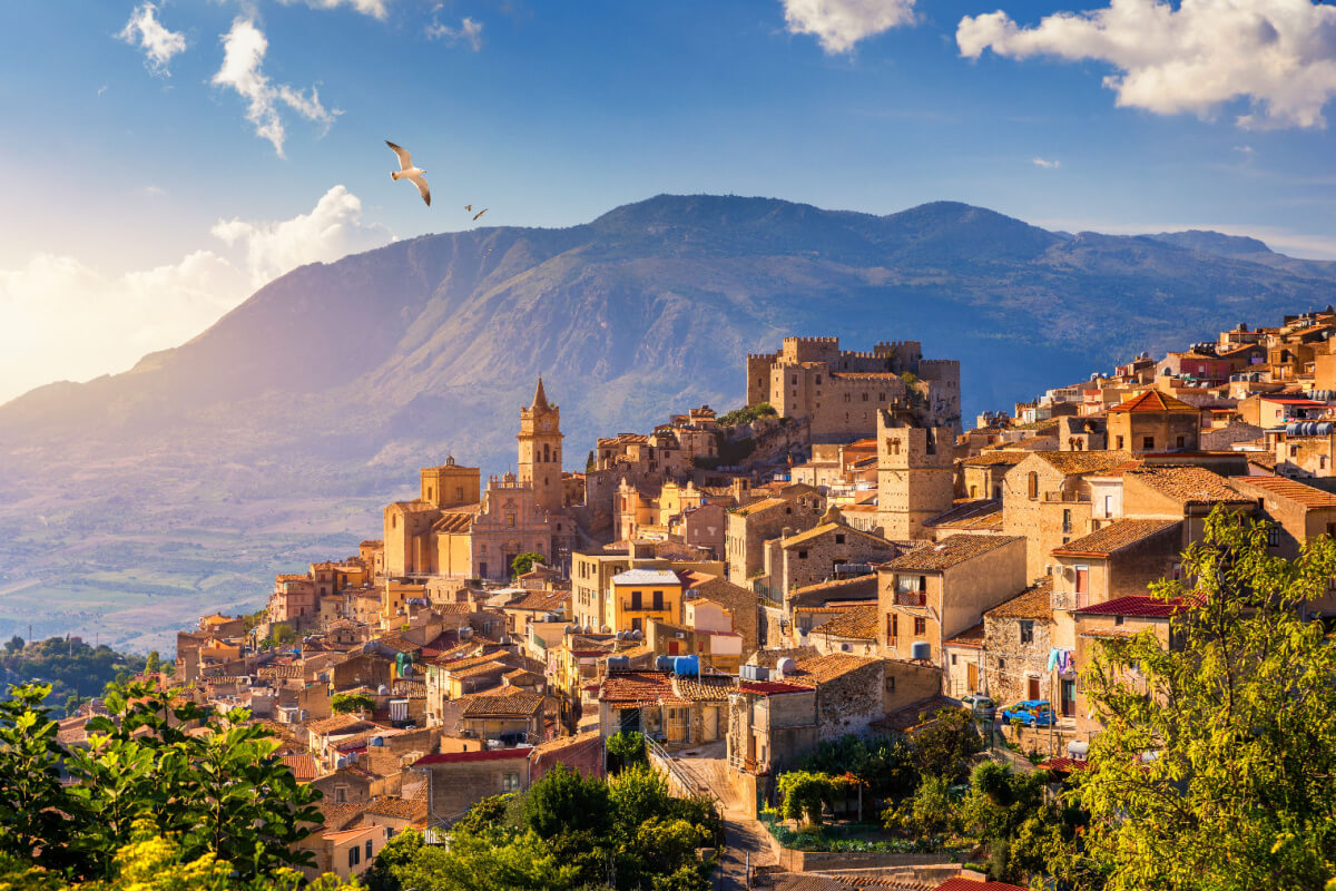 A Itália encanta com suas belas paisagens 