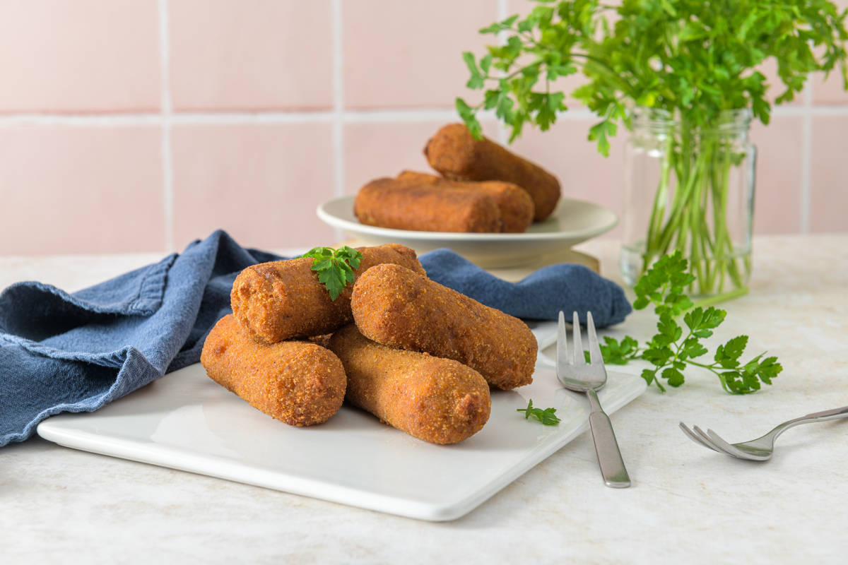 Croquete de calabresa 