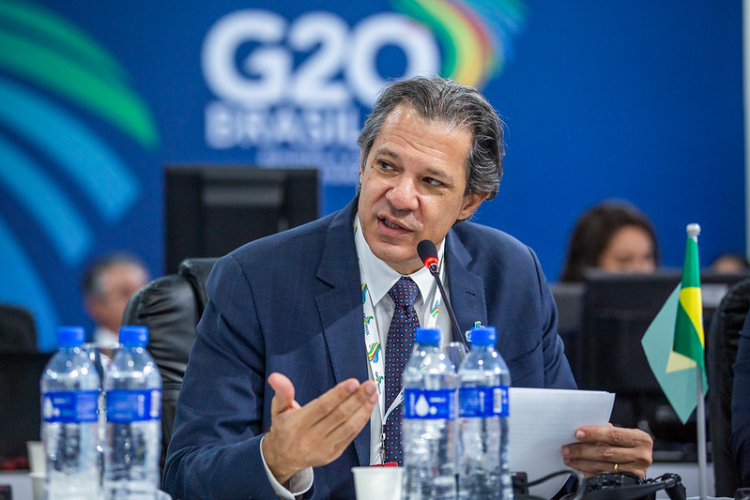 Em reunião do G20, Haddad defende que super-ricos paguem ‘justa contribuição em impostos’