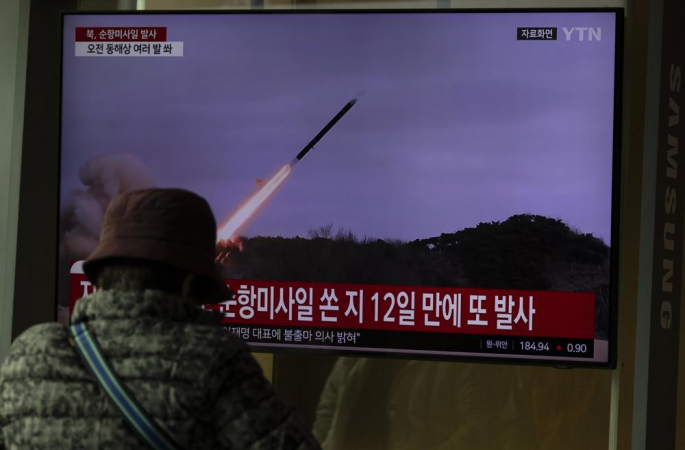 Coreia do Norte míssil
