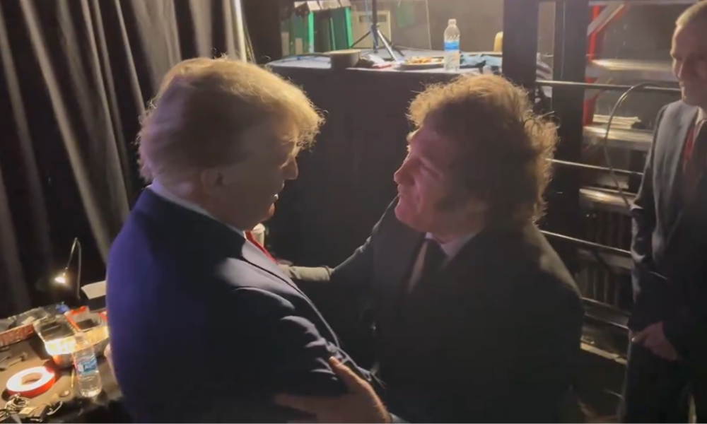 Donald Trump e Javier Milei