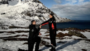 Ricardo Vianna pede Lexa em casamento durante viagem à Noruega