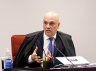 Ministro Alexandre de Moraes preside a sessão da Primeira Turma do STF