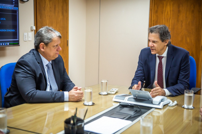 Reunião de Fernando Haddad com Governador do Estado de São Paulo, Tarcísio de Freitas