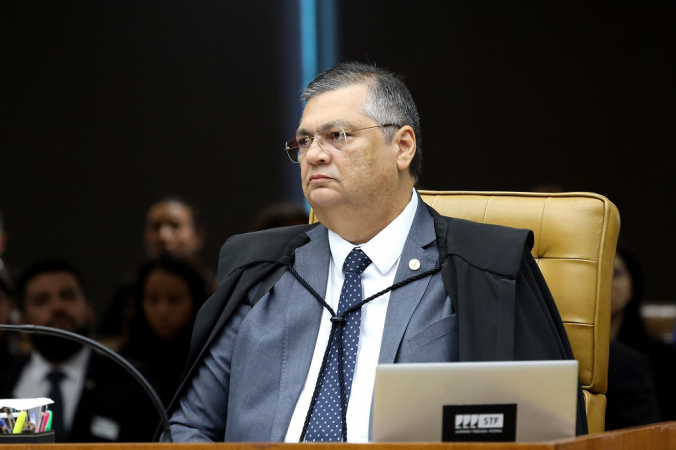 Flávio Dino em sessão do STF