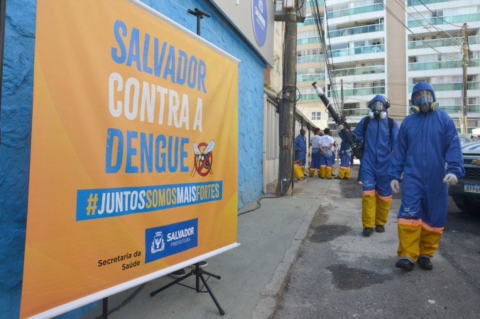 Ação contra a dengue em Salvador