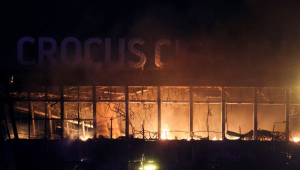 incêndio em casa de shows na russia