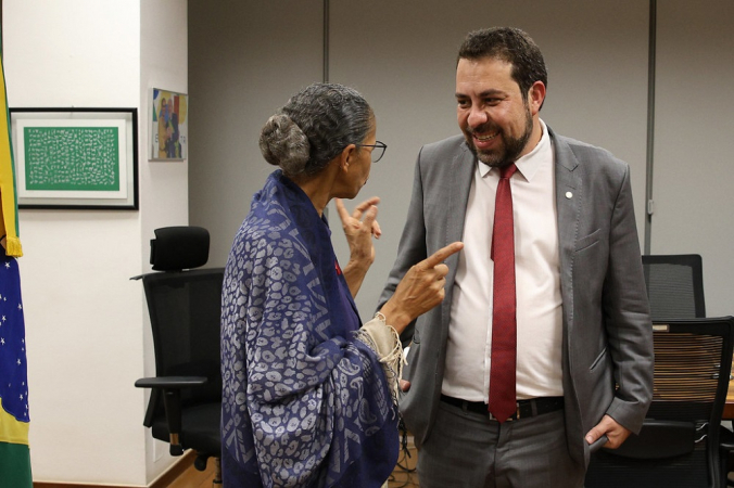 Marina Silva e Guilherme Boulos