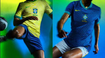 Novo modelo da camisa da seleção brasileira de futebol - Divulgação/Nike