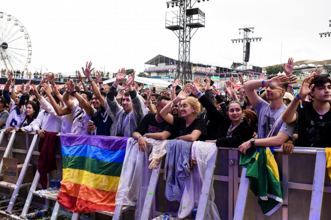 Público do terceiro dia do Lollapalooza