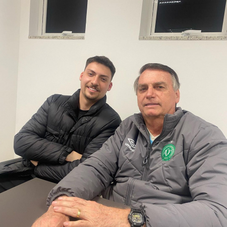 Jair Renan e Bolsonaro