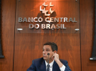 O presidente do Banco Central (BC), Roberto Campos Neto, durante entrevista coletiva para o detalhamento do Relatório Trimestral de Inflação