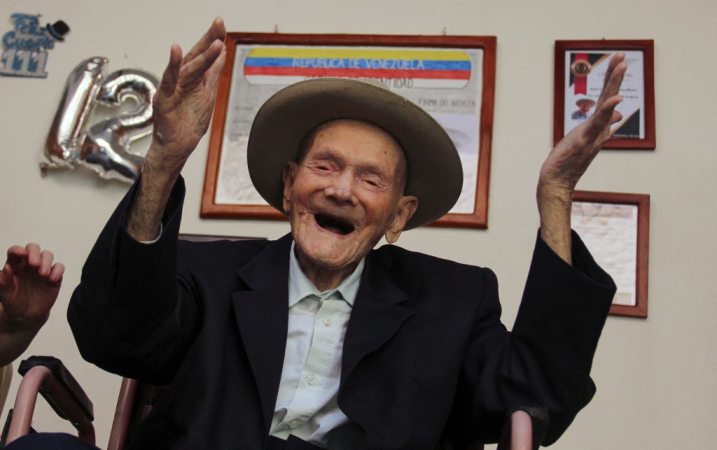 Venezuelano, homem mais velho do mundo, morre aos 114 anos