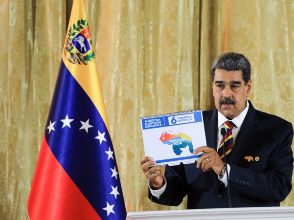 Maduro promulga lei que cria província da Venezuela em território da Guiana