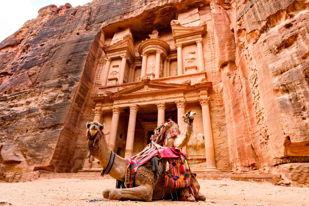 O Tesouro é um dos destaques imperdíveis de Petra 
