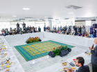 Lula participa de café da manhã com jornalistas no Palácio do Planalto