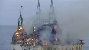Bombardeio russo destrói ‘Castelo do Harry Potter’ na Ucrânia