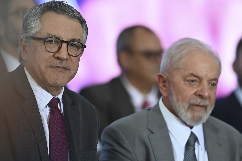 Presidente Luiz Inácio da Silva e Ministro Alexandre Padilha