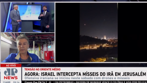 Claudio Lottenberg, presidente da Conib, concede entrevista à Jovem Pan News direto de Jerusalém após ataque iraniano a Israel