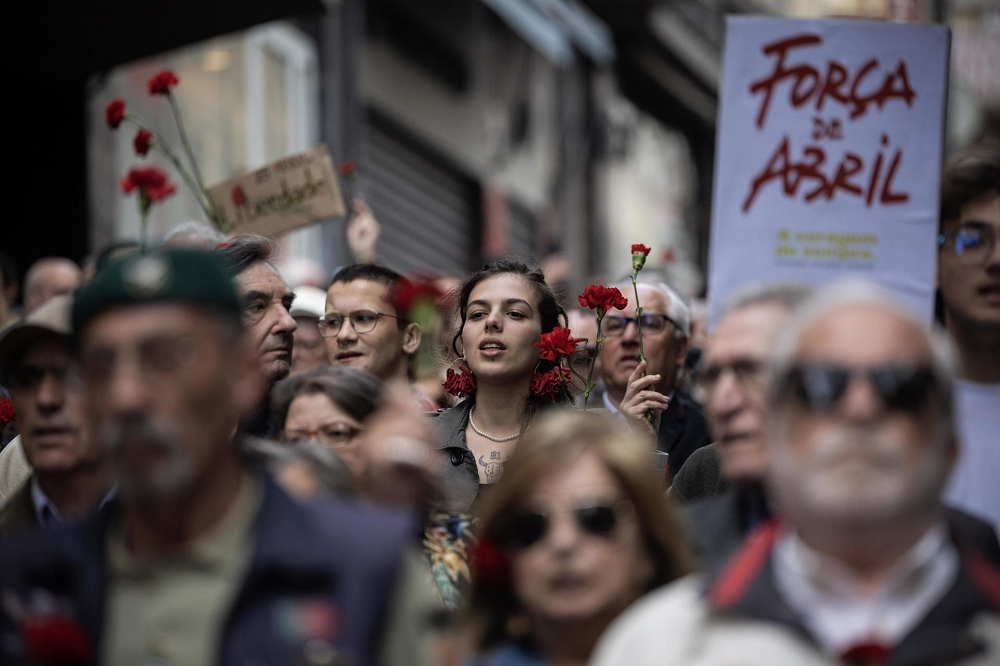Portugal celebra 50º aniversário da Revolução dos Cravos