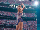 A cantora americana Taylor Swift se apresenta em Minneapolis, no Estado americano de Minnesota