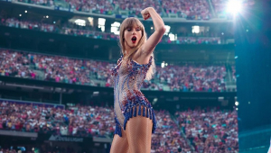 A cantora americana Taylor Swift se apresenta em Minneapolis, no Estado americano de Minnesota