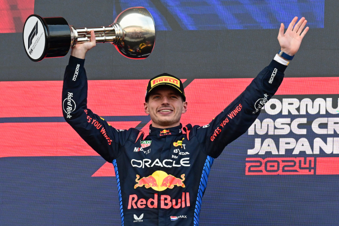 Max Verstappen vence GP do Japão de F1
