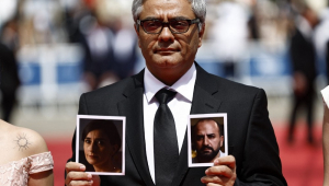 Iranian director Mohammad Rasoulof no Festival de Cannes