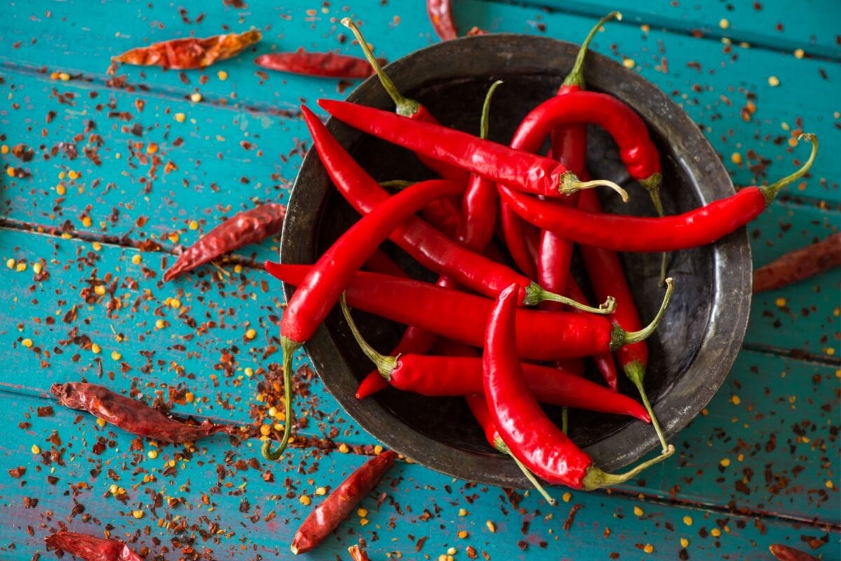 A pimenta favorece a saúde de diversas maneiras 