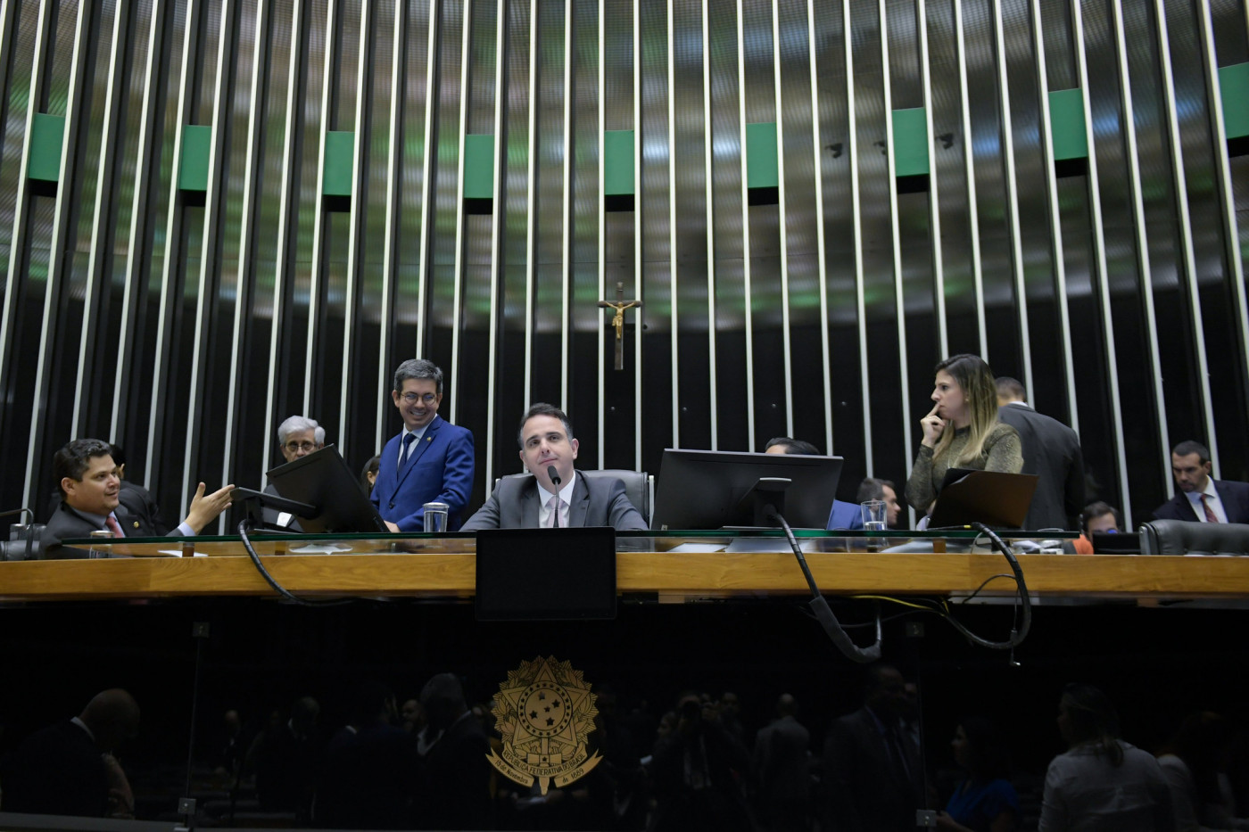 Mesa diretora do Senado presidida por Rodrigo Pacheco