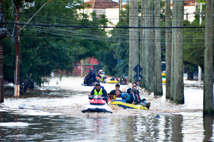 Ciclone extratropical na Argentina pode levar ventos fortes e mais chuvas ao Rio Grande do Sul