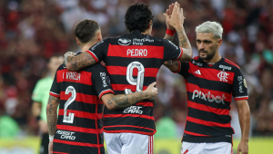 RJ - LIBERTADORES/FLAMENGO X BOLIVAR (BOL) - ESPORTES - Partida entre Flamengo x Bolivar (BOL) válida pela Conmebol Libertadores, no Maracanã, nesta quarta-feira (15).