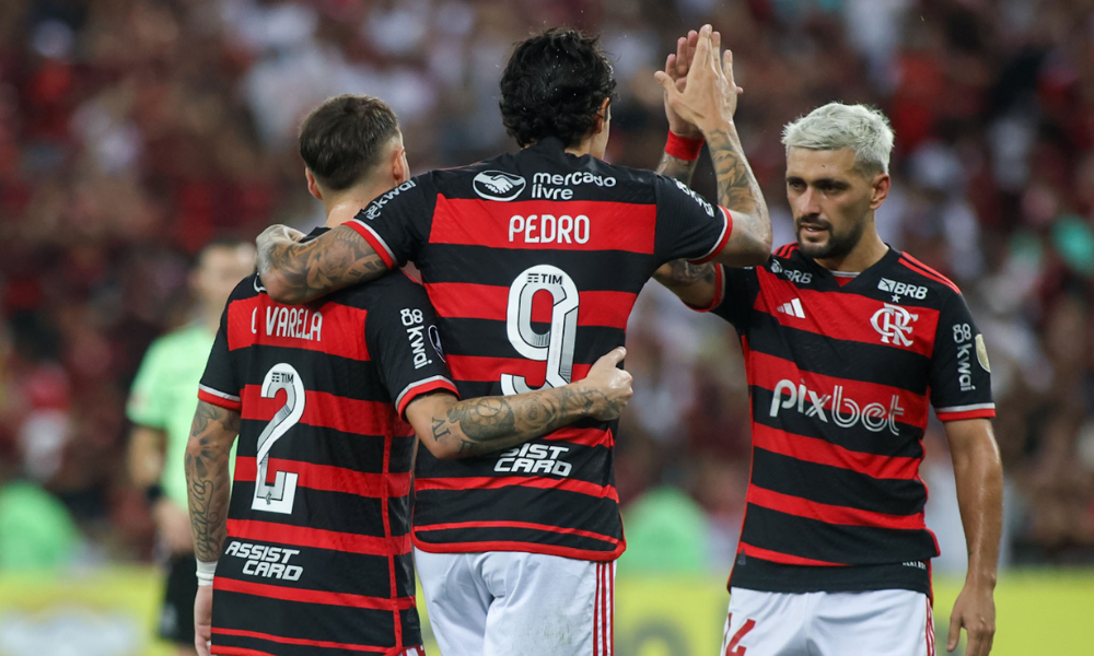 RJ - LIBERTADORES/FLAMENGO X BOLIVAR (BOL) - ESPORTES - Partida entre Flamengo x Bolivar (BOL) válida pela Conmebol Libertadores, no Maracanã, nesta quarta-feira (15).