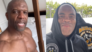 Terry Crews e Anderson Silva