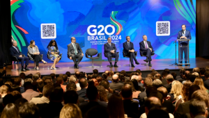 Ministros em evento de abertura do G20 em BH