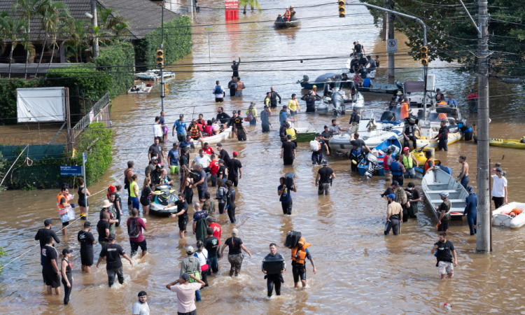 Rio Grande do Sul chega a 172 mortos devido às enchentes