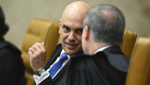 Ministro do STF e Presidente do TSE Alexandre de Moraes e Ministro André Mendonça